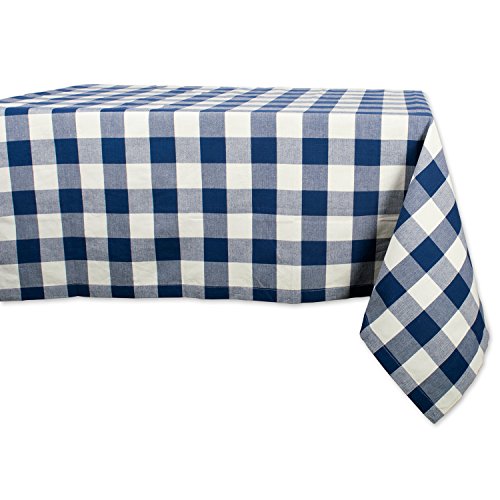 Product Cover DII Cotton Buffalo Check Plaid Square Tablecloth for Family Dinners or Gatherings, Indoor or Outdoor Parties, & Everyday Use (52x52