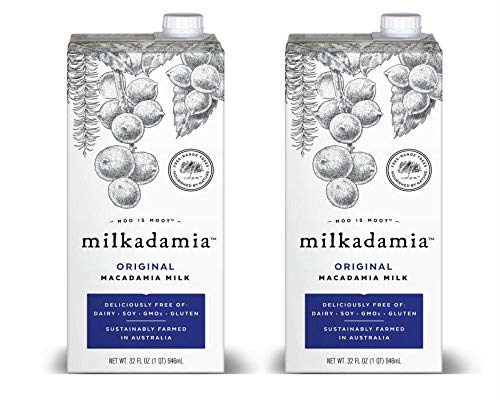 Product Cover Milkadamia Original Macadamia Milk (32 oz., 2 Count) - Dairy Free, Vegan, Lightly Sweetened