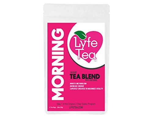 Product Cover Morning Tea 14 Day in Tea Bags- Premium Tea Collection Moringa Blend Natural Herbs That Aid Digestion, Eliminate Toxins, Cleanse Body, Provide Energy, Elevate Mood, and Suppress Appetite
