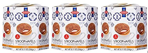 Product Cover Daelmans Original Wafer, Caramel Stroopwafel 8.11 Ounce Hex (Pack of 3)