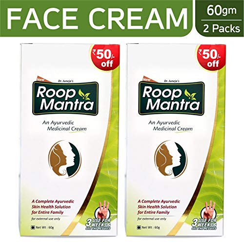 Product Cover Roop Mantra Ayurvedic Cream for Men and Women, 60g (Pack of 2)
