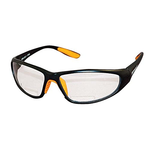 Product Cover Ironwear Bradford 3030 Series Nylon Protective Safety Glasses with 2.0 Bifocal Lens, Clear Lens, Black Frame (3030-C-2.0)