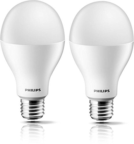 Product Cover Philips Stellar Bright Base E27 20-Watt LED Bulb (Pack of 2, White) (Small)