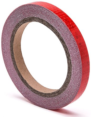 Product Cover reflective tape red 0.5