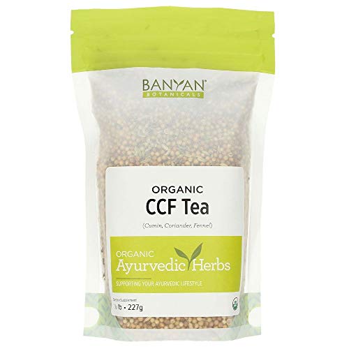 Product Cover Banyan Botanicals CCF Tea (Cumin, Coriander, Fennel) - USDA Organic - Digestive Tea to Support Natural Detoxification (1/2 lb)