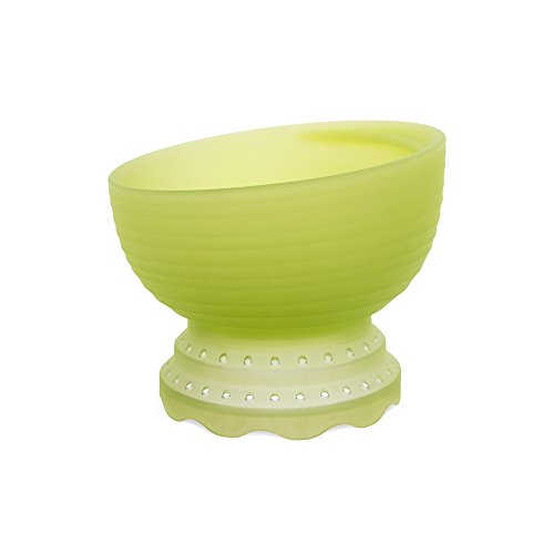 Product Cover Olababy 100% Toxin-Free Silicone Steambowl Heat-Safe Baby Food Steamer Bowl