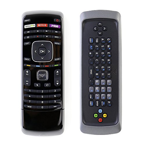 Product Cover XRT302 QWERTY Keyboard Remote Control fit for Vizio TV E601i-A3 E701i-A3 E650i-A2 D650i-B2 M420SV M470SV M550SV M320SR M370SR M420SR E3D320VX E552VL E472VL M470VSE M650VSE M550VSE M420KD