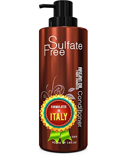 Product Cover Moroccan Argan Oil Conditioner Sulfate Free - Best for Damaged, Dry, Curly or Frizzy Hair - Thickening for Fine / Thin Hair, Safe for Color-Treated, Keratin Treated Hair, Professional Line