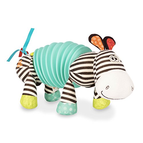 Product Cover B. toys - Musical Accordion Zebra Plush - Sensory Toy - Non-Toxic