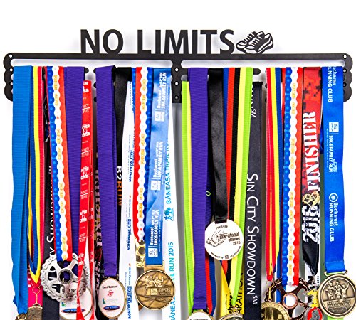 Product Cover Urban Active Sports Medal Holder + No Limits + Medal Display for 60+ Medals