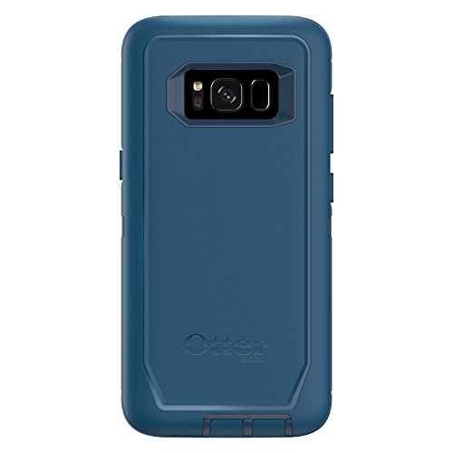 Product Cover OtterBox Defender Series SCREENLESS Edition for Samsung Galaxy S8 - Frustration Free Packaging - Bespoke Way (Blazer Blue/Stormy SEAS Blue)