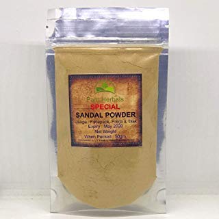 Product Cover Pam Herbals Special Sandalwood Powder For Face pack,Worship & Auspicious occasions (Sandalwood Powder 50g Pouch)