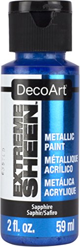 Product Cover DecoArt 2 Ounce, Sapphire Extreme Sheen Paint, 2 oz