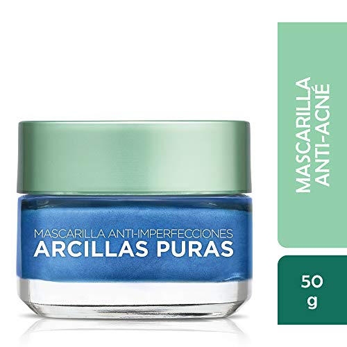 Product Cover L'Oréal Paris Skincare Pure-Clay Face Mask with Seaweed for Redness and Imperfections to Clear & Comfort, 1.7 oz.