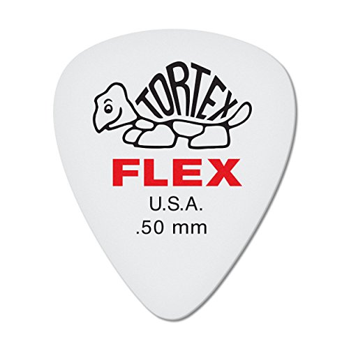 Product Cover Dunlop Tortex Flex Standard .50mm Red Guitar Pick-12 Pack (428P.50)