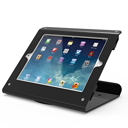 Product Cover Beelta Kiosk iPad Stands - 360 Swivel Base, iPad Counter Stand for iPad Air 1,Air 2,Pro 9.7,iPad 5th,iPad 6th, Matt Black, BSC102B