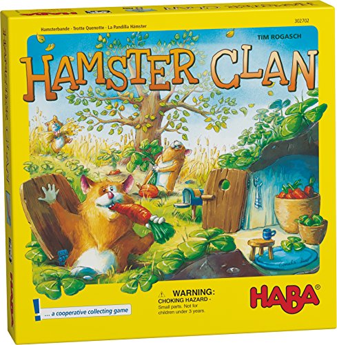 Product Cover HABA Hamster Clan - A Cooperative Collecting Board Game Helps Kids Learn to Problem Solve & Prioritize for Ages 5+