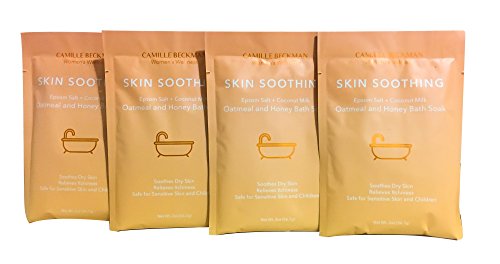 Product Cover Camille Beckman Oatmeal & Honey Bath Soak, Skin Soothing, 2 Oz (Pack of 4)