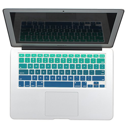 Product Cover Batianda New Ombre Color Keyboard Cover Protector Silicone Skin for MacBook Air 13
