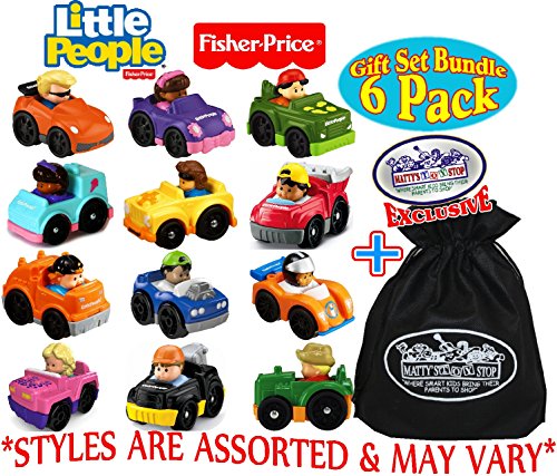 Product Cover Fisher-Price Little People Wheelies Vehicles Gift Set Blind Bundle with Exclusive 