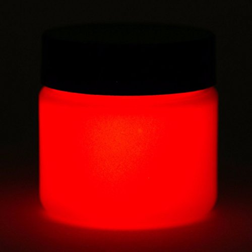 Product Cover Glow in The Dark Paint - 1 Ounce (Neutral Red) - 5+ Colors Available