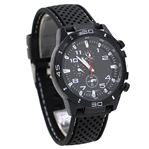 Product Cover Catnew Men's Racer Military Pilot Aviator Army Sports Digital Wrist Watch