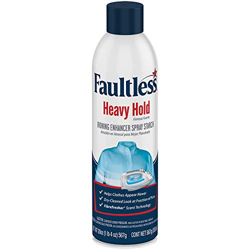Product Cover Faultless Heavy Spray Starch 20 oz Cans (Pack of 2)