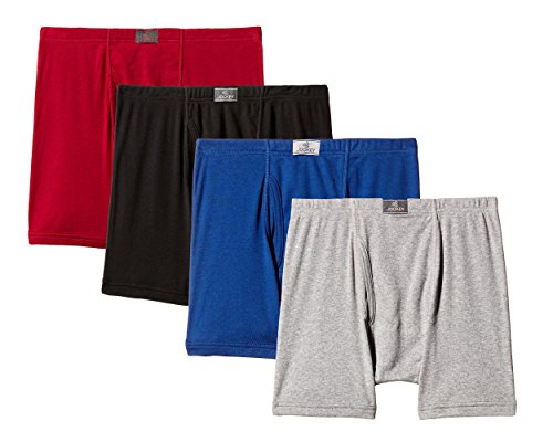 Product Cover Jockey Men's Cotton Trunk Front Open 8008 (Pack of 4) Assorted colors