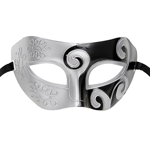 Product Cover Anomasu Masquerade Party mask Venetian of Realistic Silicone Masquerade Half face Mask