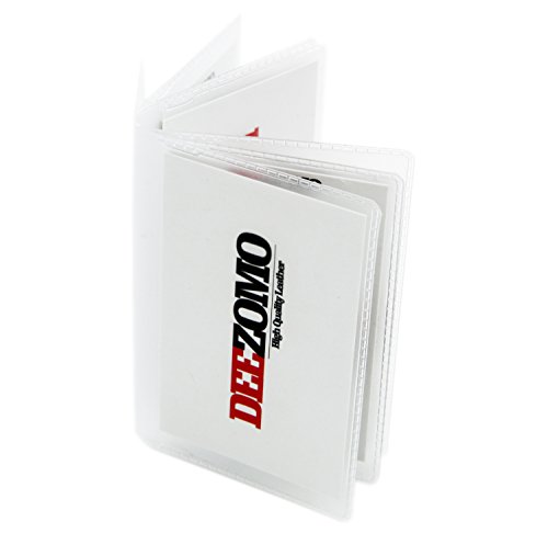 Product Cover SET OF 2 Wallet Inserts Replacement 6 Page Card Holder for Bifold or Trifolds Wallet