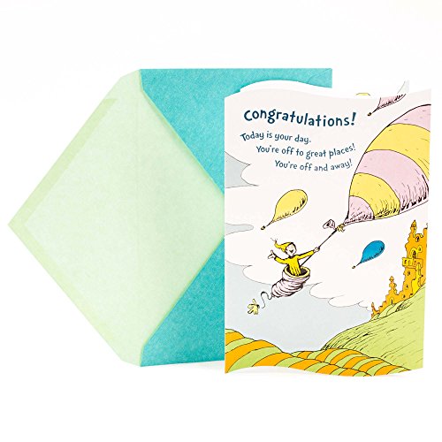 Product Cover Hallmark Dr. Seuss Graduation Card (You're Off and Away)