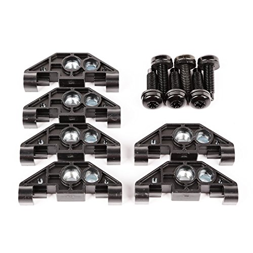 Product Cover Omix-ADA 12304.34 Hardtop Bolt and Nut with Clip Six Piece Kit for Jeep Wrangler JK/U