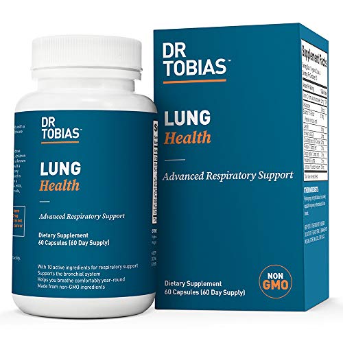 Product Cover Dr Tobias Lung Health - Lung Cleanse & Detox for Respiratory Support (60 Count)