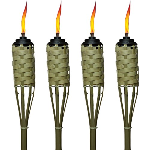 Product Cover TIKI Brand 57-Inch Luau Bamboo Torches - 4 pack
