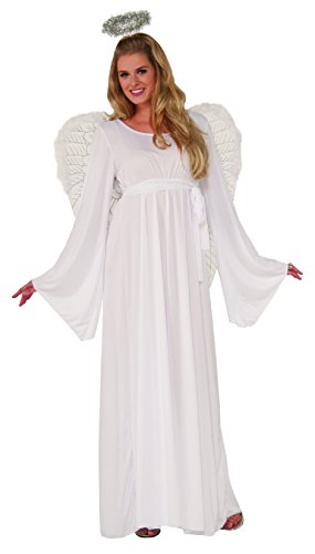 Product Cover Forum Novelties, Women's Angel Dress and Halo Value Costume
