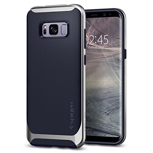 Product Cover Spigen Neo Hybrid Designed for Samsung Galaxy S8 Plus Case (2017) - Arctic Silver