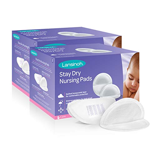 Product Cover Lansinoh Stay Dry Disposable Nursing Pads for Breastfeeding, 200 count