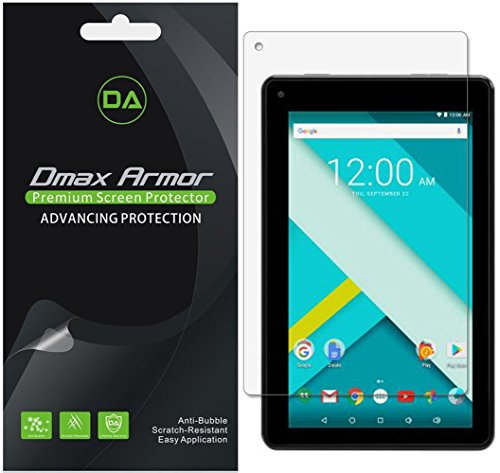 Product Cover Dmax Armor [3-Pack] for RCA Voyager III 7 inch (RCT6973W43) Screen Protector High Definition Clear Shield