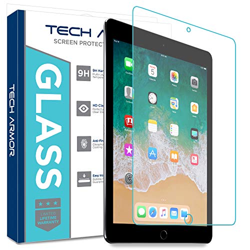 Product Cover Tech Armor Ballistic Glass Screen Protector Designed for Apple iPad Air 3 (2019), iPad Pro 10.5 inch - Case-Friendly, Tempered Glass, Ultra-Thin, Scratch and Impact Protection [1-Pack]