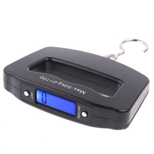 Product Cover PETRICE 50kg-10g Mini Weight Balance Digital Scale Portable Electronic Scale Luggage Weighting Hook Hanging LCD Scale