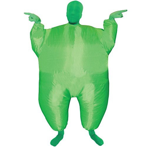 Product Cover MorphCostumes Green MegaMorph Kids Inflatable Blow Up Costume - One Size