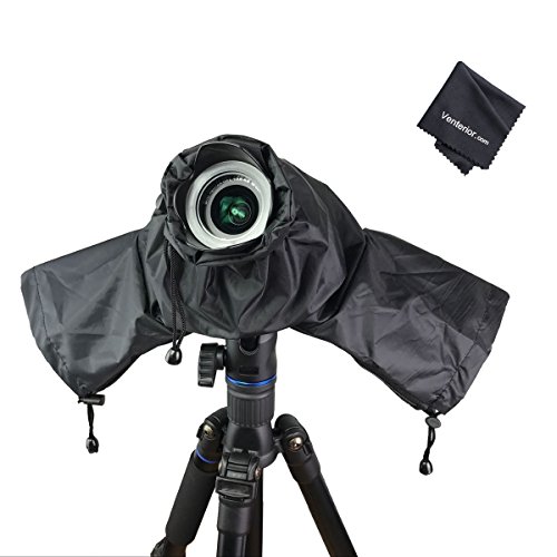 Product Cover Venterior Waterproof Rain Cover Camera Protector for Canon Nikon Pentax and Other DSLR Cameras - Protect from Rain Snow Dust Sand
