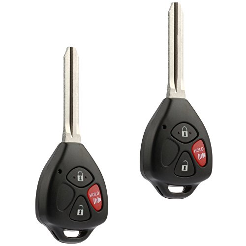 Product Cover Key Fob Keyless Entry Remote fits Toyota 4Runner, Rav4, Yaris (HYQ12BBY G, Set of 2)