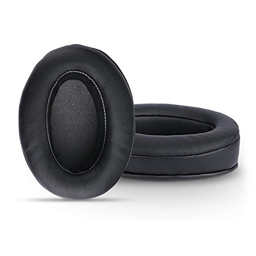 Product Cover Tranesca Leather Replacement earpads for Big OVEREAR Headphones Including Audio Technica ATH M50X/M50XBT / M50 / M40X / M40 / HyperX/Turtle Beach/Sennheiser and More