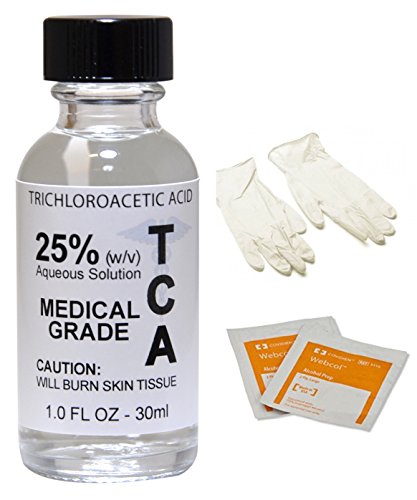 Product Cover TCA 25% (1oz) Fine Lines, Wrinkles, Age Spots, Lip Creases, Crepey Skin by RePare Skincare (30ml_25)