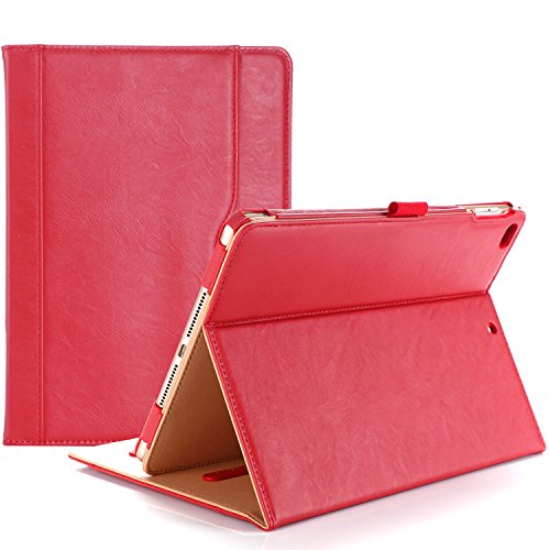 Product Cover ProCase iPad 9.7 Case 2018/2017 iPad Case - Stand Folio Cover Case for Apple iPad 9.7 inch, Also Fit iPad Air 2 / iPad Air -Red