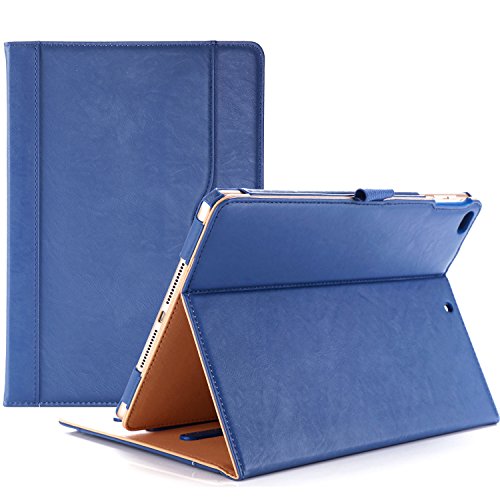 Product Cover Procase iPad 9.7 Case 2018/2017 iPad Case - Stand Folio Cover Case for Apple iPad 9.7 inch, Also Fit iPad Air 2 / iPad Air -Navy Blue