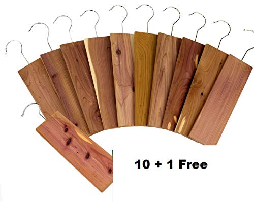 Product Cover 11 Pack Moth Protection Cedar Hang Up Closet Light Cedar Aroma Protection Large Size (9