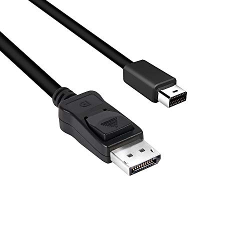 Product Cover Club3D CAC-1115 Mini DisplayPort to DisplayPort 1.4/HBR3 Cable Male/Male, HDR Support 2 Meter/6.56 Feet, Black Vesa Certified