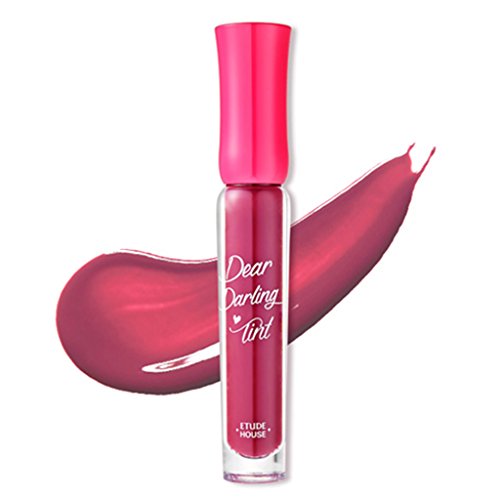 Product Cover ETUDE HOUSE Dear Darling Water Gel Tint 4.5g # PK003 Sweet Potato Red - Long Lasting Vivid Lip Color, Mineral and vitamin Extract Makes Lips Moist and Fresh